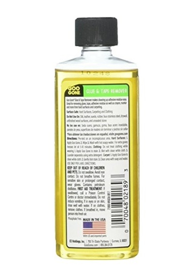 Tutkal Ve Bant Yapıştırıcı Sökücü - 4oz Yapıştırıcıları Çıkarır Çıkartmalar Crayon Sakız Pencere Çıkartmaları Glitter Etiketler Ve Daha Fazlası