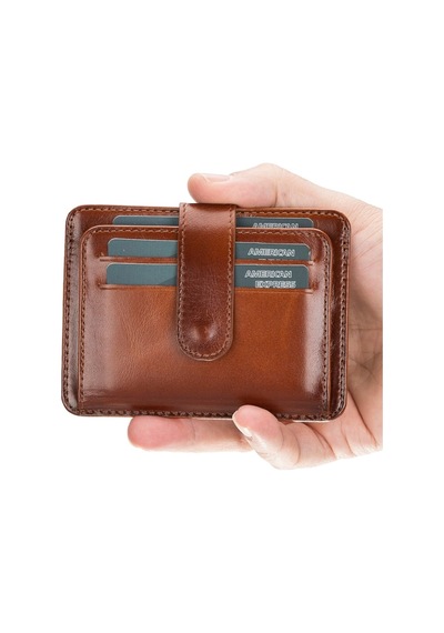 Bouletta Çok Bölmeli Slim Deri Kartlık Blw019 Rst2Ef Taba (544113192)