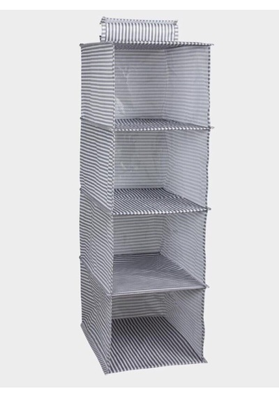 Dolap Düzenleyici 29x24x64 Cm Gri Gri Diğer