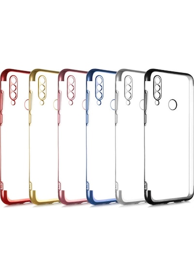 Meizu M10 Kılıf Zore Dört Köşeli Lazer Silikon Kılıf