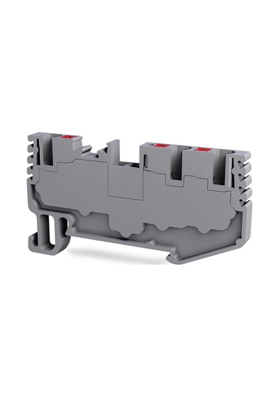 Tbloc Pft 2,5 1x2 Gri Push-in 1 Giriş 2 Çıkış Klemens
