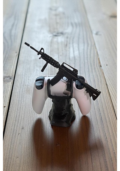 Battlefield Tasarımlı 3d Baskı Kontrolcü Tutucu Ps4 Ps5 Xbox Gamepad Standı Joystick Standı 1 Adet