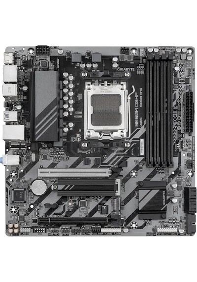 Gıgabyte B850m D3hp, 4xddr5, 2xm.2, 2xdp, Hdmı, Type-c, Am5 Soket Gamıng Anakart