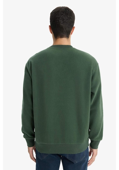 Defacto Relax Fit Bisiklet Yaka Polar Sweatshirt F3685ax25wngn536 Yeşil-gn536 Defacto Relax Fit Bisiklet Yaka Polar Sweatshirt F3685ax25wngn536 Yeşil-gn536