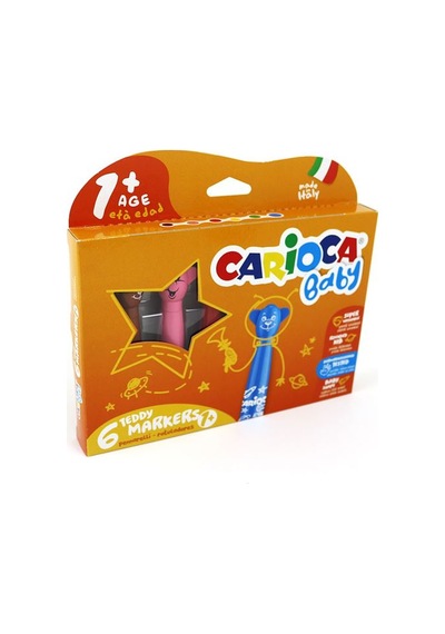Carioca Jumbo Bebek Keçeli Kalem 6 Renk 42815