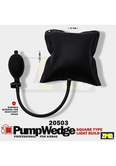 Pdr Pompalı Hava Yastığı Kapı Aralama Kaması Kare Model 15x17cm