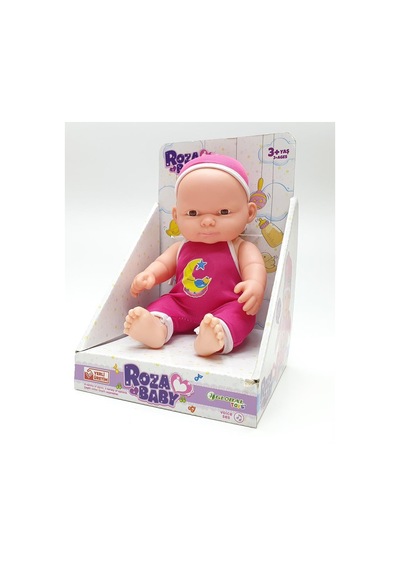 Roza Bebek - Sesli Ve Konuşan Et Bebek -    Gl100569-Mor