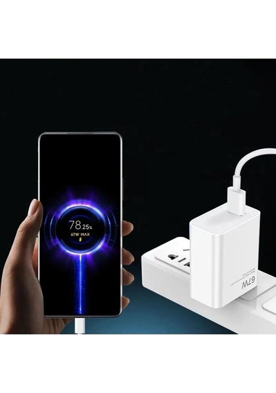 Ferro 67w Turbo Çift Şimşek Süper Hızlı Şarj Cihazı Aleti 6a Kablo/adaptör Seti
