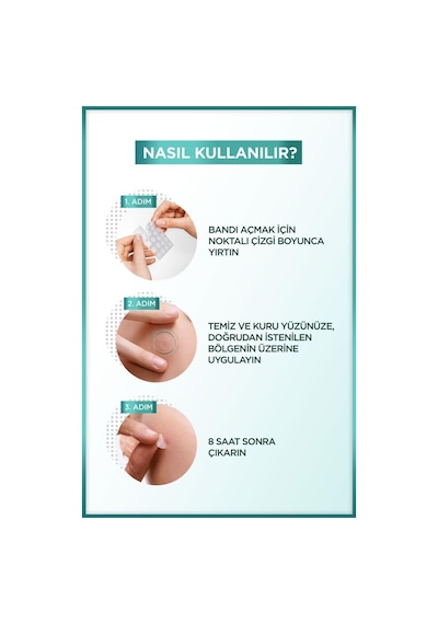 Pimple Patch Cilt Kusurları Görünümü Karşıtı Bant & Salisilik Sivilce İzi Karşıtı Peeling Tonik pktsivilcebantonik-10710