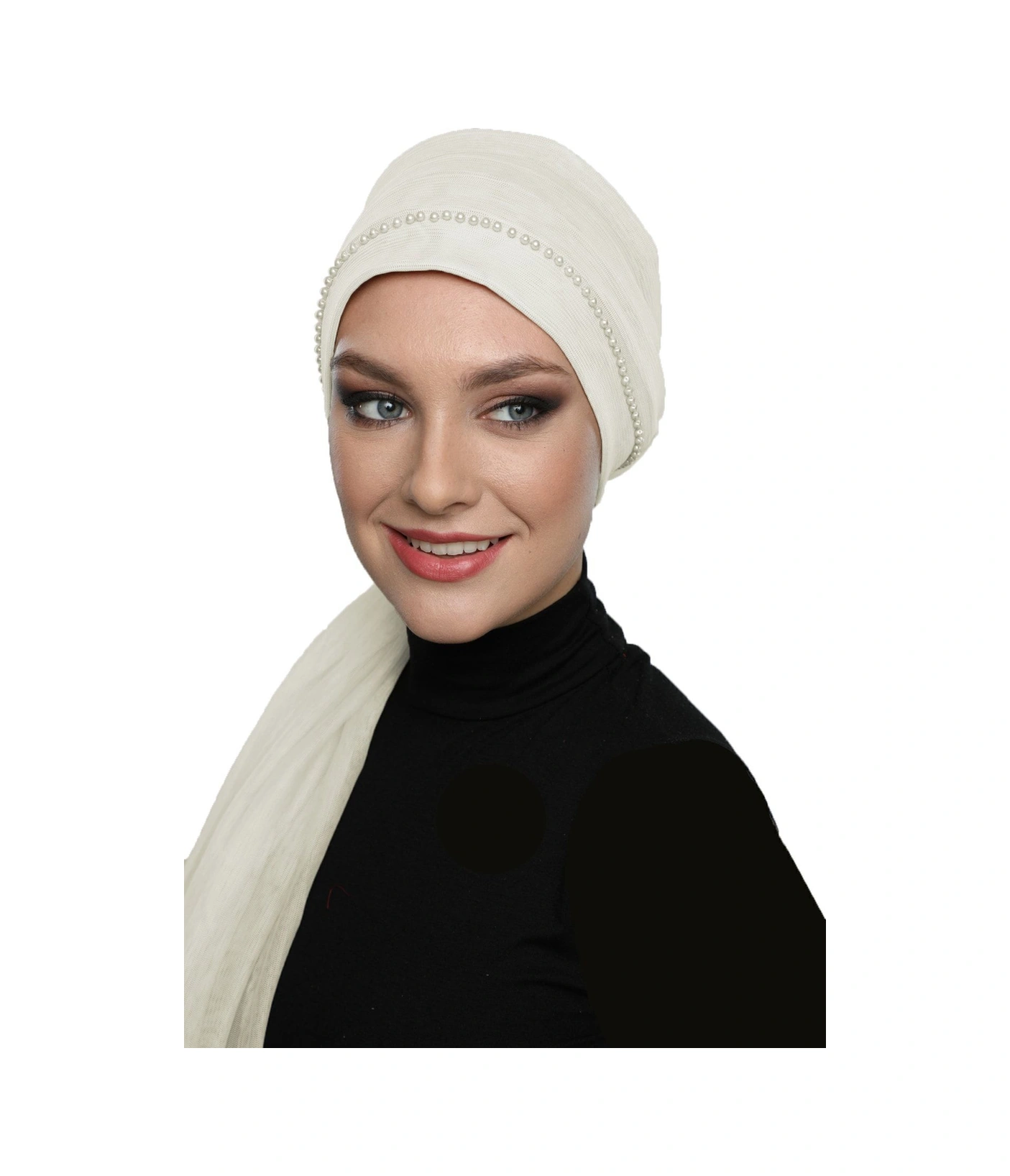 Elysianfidan Incili Tüllü Bağlamalı Tül Kaplamalı Dantelli Inci Işlemeli Krem Hazır Dış Bone Tesettür Abiye Krem Elysianfidan Incili Tüllü Bağlamalı Tül Kaplamalı Dantelli Inci Işlemeli Krem Hazır Dış Bone Tesettür Abiye Krem
