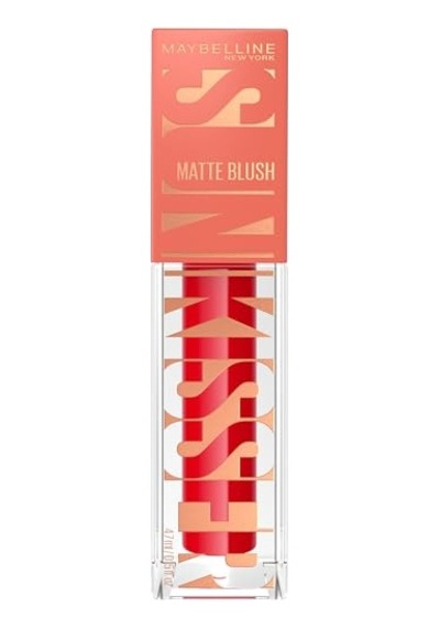 Maybelline New York Sunkisser Hazy Matte Likit Allık - 36 Spicy Red 00