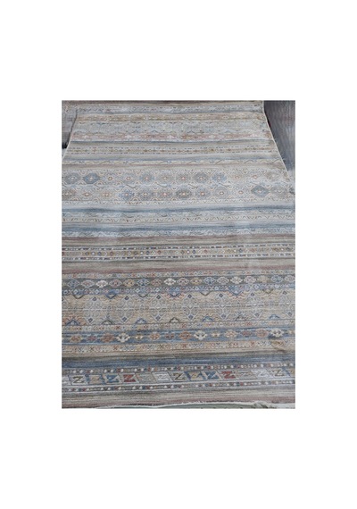Arven Serisi Vintage Dokuma Halı K.bej/antrasit