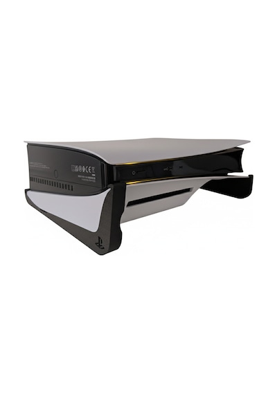 Ps5 Slim Disk Sürücülü Yatay Stand Logolu Masaüstü Konsol Altlığı