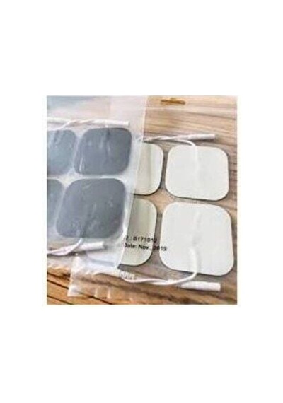 Tens Pedi Elektrodu 5x5 Cm Kare 4'lü 10 Paket Pakette 40 Adet