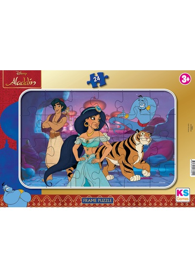 Ks Puzzle 24 Parça Aladdin Frame Puzzle 25x35cm