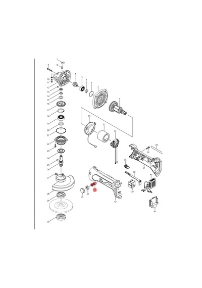 Makita BGA452 Kömür CB-430 Ürün Kodu 195018-5