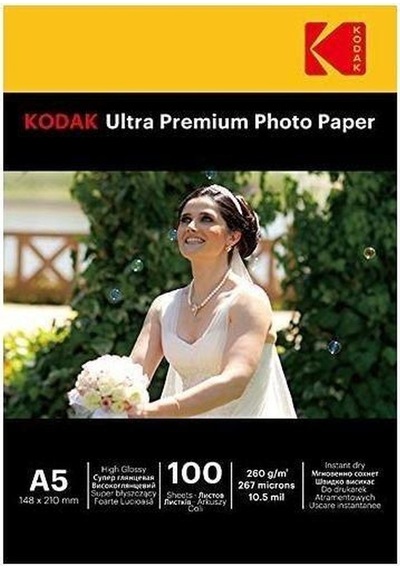 Kodak Ultra Premıum Photo Paper 15x21 A5 260 Gr 100lü