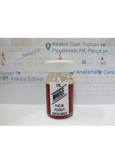 Yağ... Mekanik Ve Pilli Saat Yağı Keskin Saat