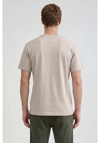 Lee Erkek T-shirt L60ufq614 Bej