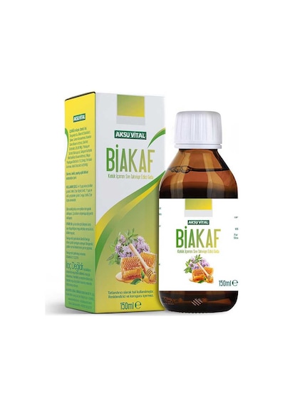 Aksu Vital Biakaf Bitkisel Karışım Şurup - 150 ML