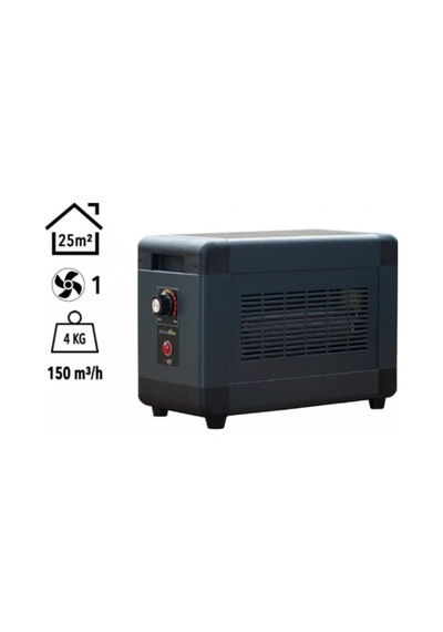 Mini 2000w Monofaze Elektrikli Fanlı Isıtıcı Füme