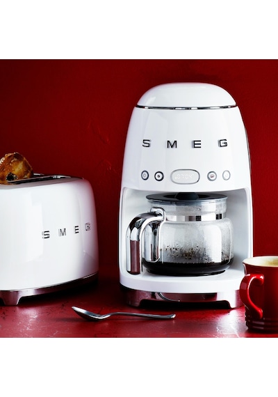 Smeg DCF02 50's Retro Style Filtre Kahve Makinesi 1050 W Beyaz