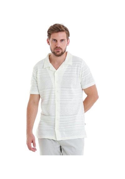 Hatemoğlu Beyaz Regular Fit Düz Polo Yaka Tişört 35362024c015 001 Beyaz