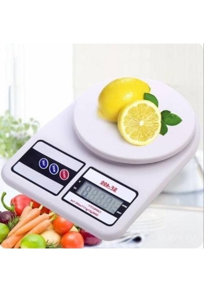 Dijital Mutfak Tartısı Terazisi Lcd Ekran Ile Hassas Ölçüm 10 KG