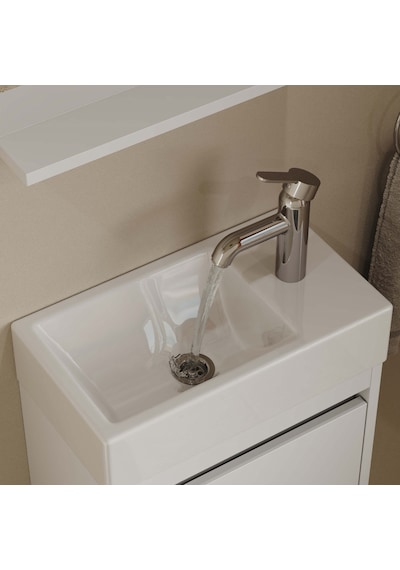 Aqua Bagno Minizia Banyo Dolabı 45 X 32 Cm. Beyaz,lavabo Dahil Abs.50.35.01.02 Aqua Bagno Minizia Banyo Dolabı 45 X 32 Cm. Beyaz,lavabo Dahil Abs.50.35.01.02