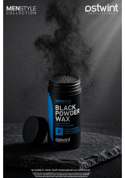 Ostwint Professional Siyahlaştırıcı Şekil Verici Topik Etkili Pudra Wax 20 G