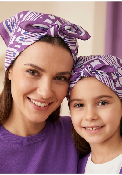 United Colors Of Benetton Flora Bandana/fular -1020-47 47 Mor