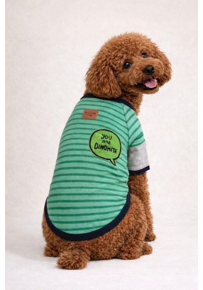 Alphadog Croc Küçük Irk Köpek T-shirtü