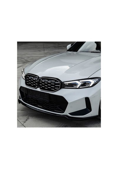 Bmw 3 Serisi G20 2022+ Ön Lip Parlak Siyah Sport Ön Tampon Lipi Body Kit Ön Tampon Alt Lip