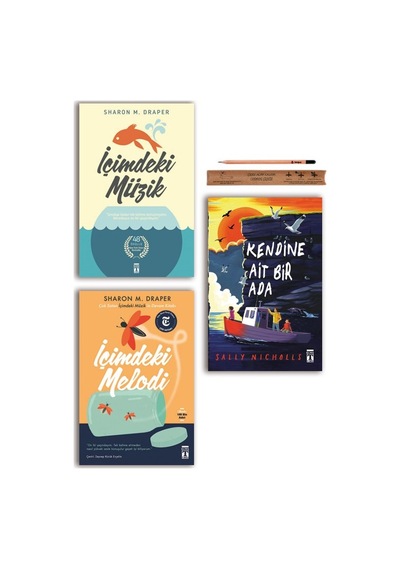 Genç Timaş İçimdeki Müzik - İçimdeki Melodi - Kendine Ait Bir Ada Set 3 Kitap
