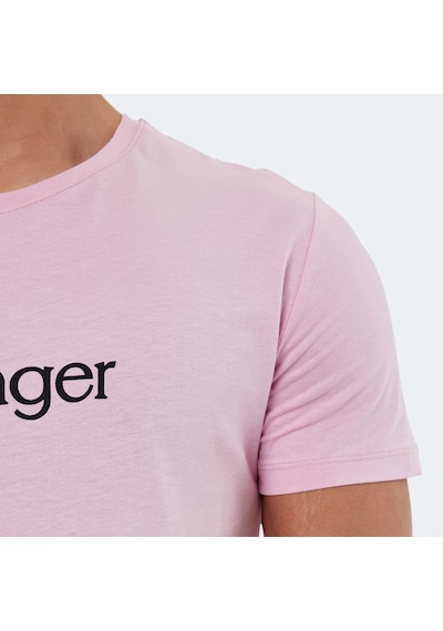 Slazenger SABE I Erkek  Açık Pembe Tişört