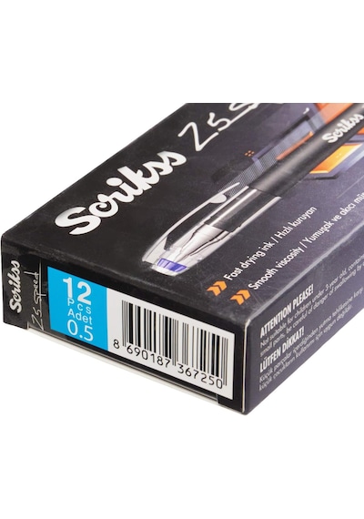 Speed Jel Tükenmez Kalem 12'li Ambalaj Mavi 0.5 Mm