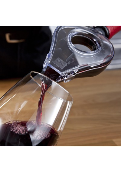 Vacu Vin Wine Aerator - Şarap Havalandırıcı Gri - Kutulu - Gri