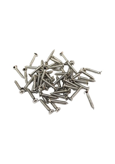 Nikel 1000 Adet Klips Vidası 2,2x13 Mm Yhb - Konik Başlı Kutu, Sandık, Ayak, Askı, Mini Vida 13 MM