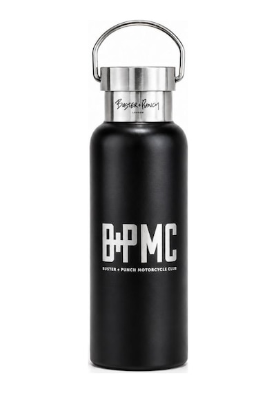 Buster + Punch Bp Mc 500ml Siyah/gümüş Su Şişesi Çift Katmanlı Paslanmaz Çelik