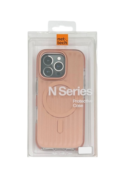 Nettech Apple Uyumlu iPhone 16 Pro Max Nt-n059 Arka Koruma Kılıf - Pembe Pembe