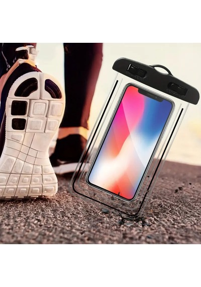Batmaz Su Geçirmez Telefon Kılıfı Şeffaf Dokunmatik Dalgıç Koruma Deniz Havuz Plaj Kullanımı