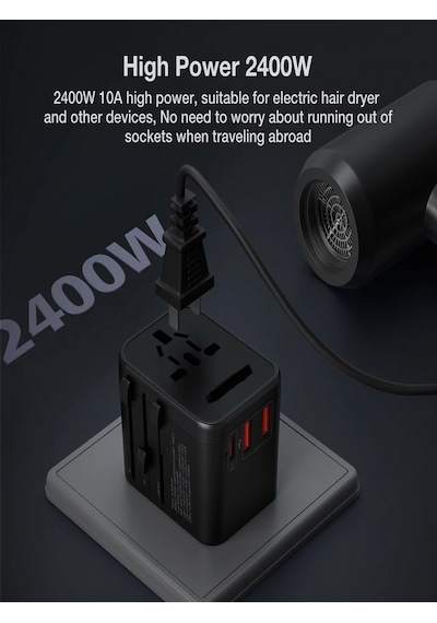 Çelikwork FC0014 20W Pd Type-c 2 Usb Hızlı Şarj Seyahat Taşınabilir Şarj Adaptör