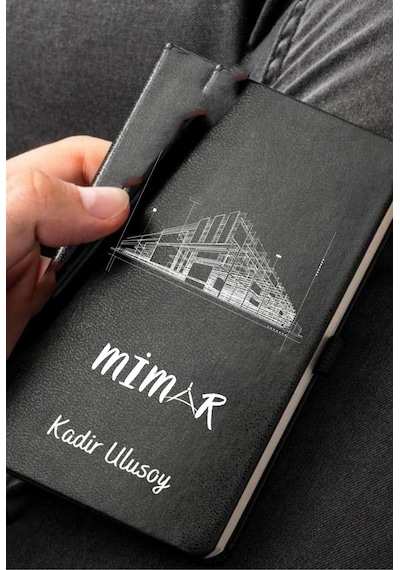 Mimar Arkadaşa Hediye Deri Not Defteri
