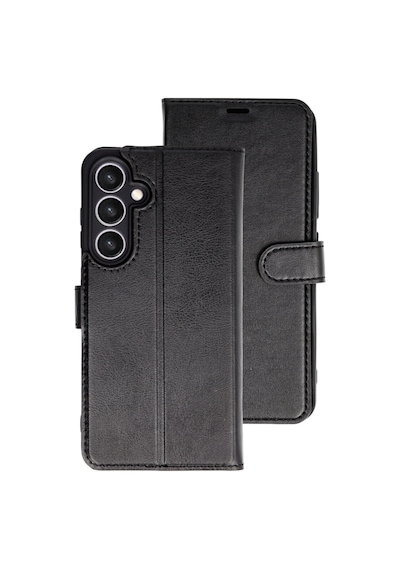 Samsung Galaxy Uyumlu A27 5g Kılıf Deri Deluxe Cüzdanlı Kapaklı Case Siyah