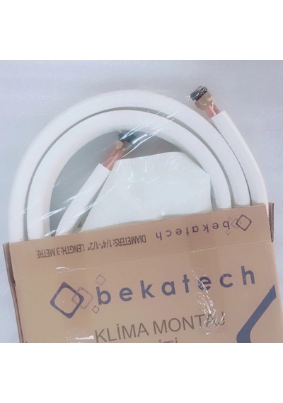 Klima Alüminyum Montaj Seti 1/4 - 3/8 3 Metre