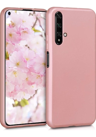 Huawei Honor 20 (Nova 5T) Kilif Premier Mat Esnek Silikon + Cam 527456326