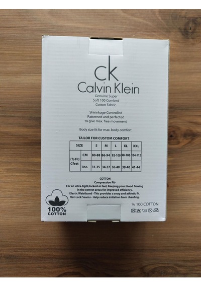 Calvin Klein Erkek Atlet 3'lü Beyaz L - Beyaz Açık Beyaz