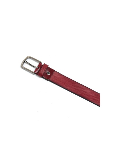 Bordo Erkek Gr-040-138 Grande Klasik Kemer Genişlik 4 Cm