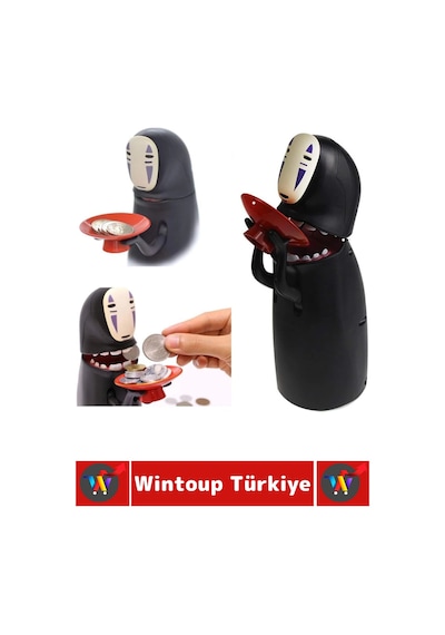 Wintoup Dekoratif Hediye Eğlenceli Çocuk Genç Para Biriktirme Alışkanlığı Kazandıran Sesli Efektli Kumbara