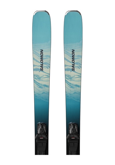 Salomon Stance 80 Kadın Kayak + Bağlaması-l47825800 Turkuaz